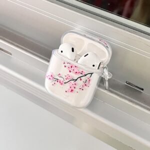 Coque transparent fleurs cerisier