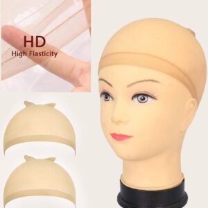 2 pcs bonnet perruque HD