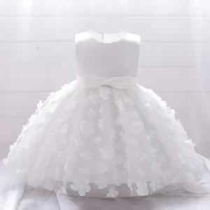 Robe demoiselle tulle fleurie