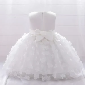 Robe demoiselle tulle fleurie