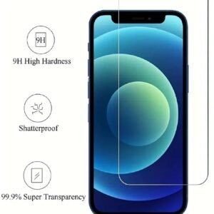 3 pcs verre iPhone récent