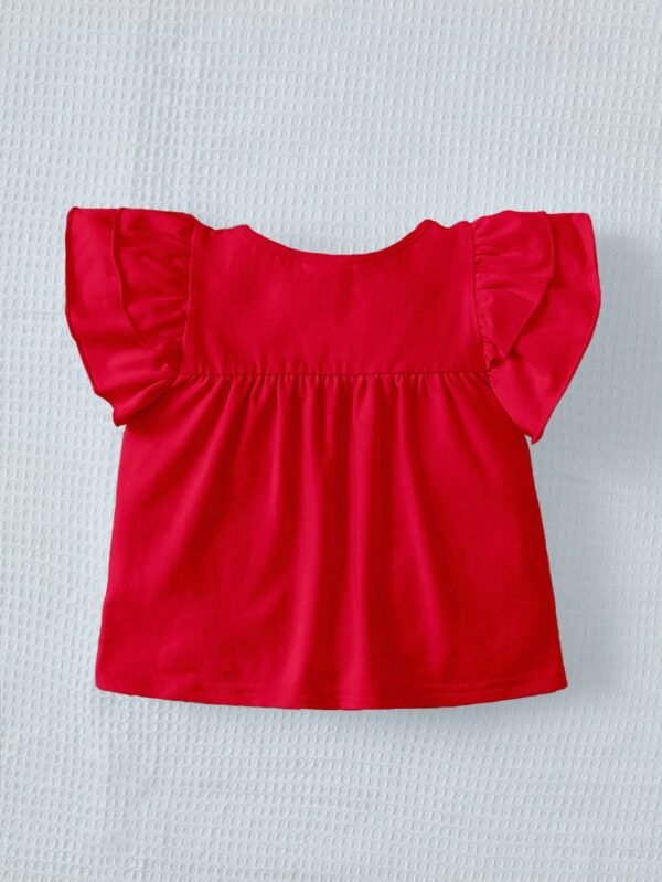 T-shirt manches volantées princesse – Image 2