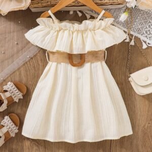 Ensemble 2 pcs robe volants