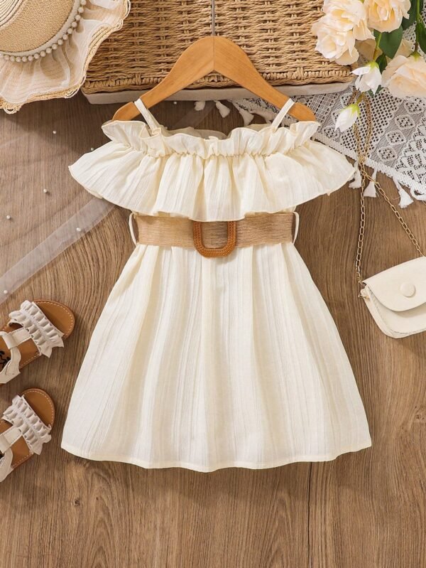 Ensemble 2 pcs robe volants