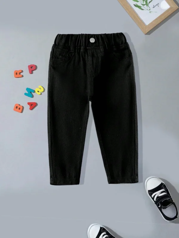 Pantalon jean noir ample