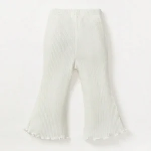 2 pcs pantalons évasés ondulés