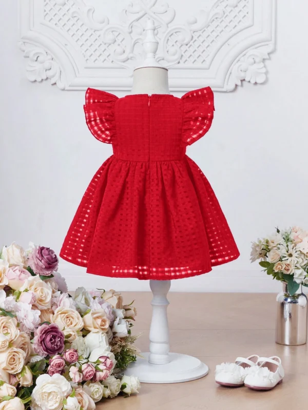 Robe volants dos Noël bébé – Image 2