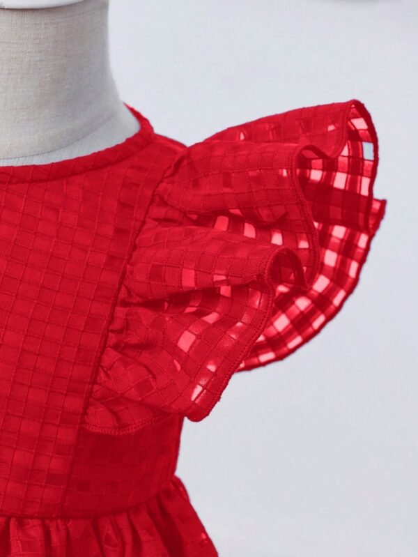 Robe volants dos Noël bébé – Image 3