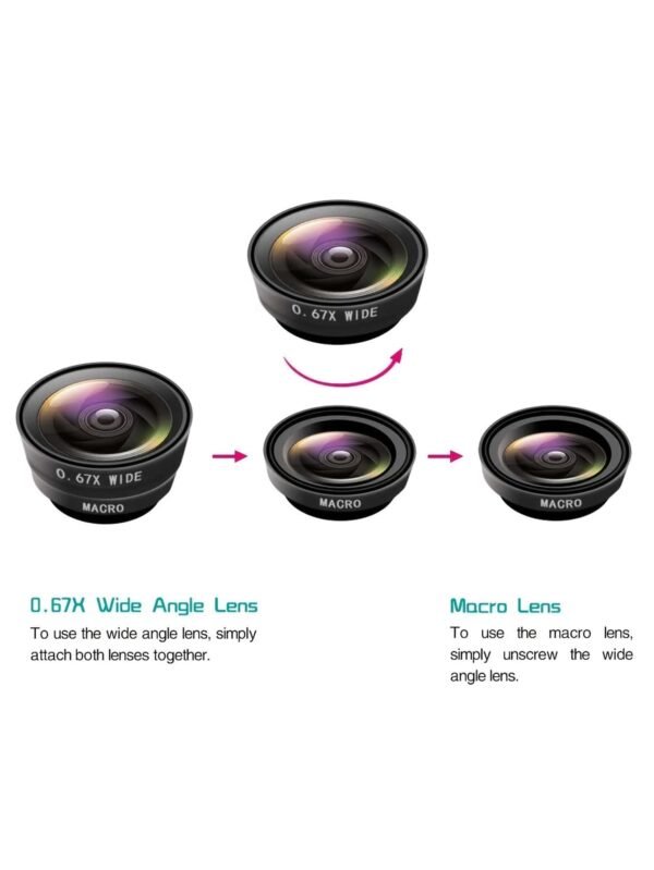 Objectif 3-en-1 zoom macro – Image 3