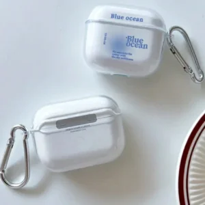 Coque silicone bleu océan