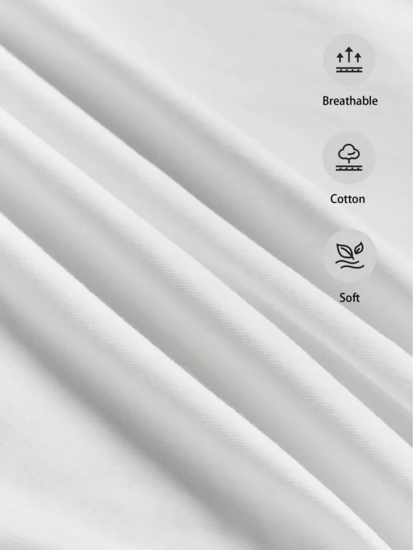 3 pcs set top minimaliste coton – Image 6
