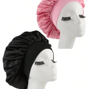 2 pcs bonnets soie