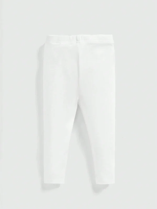 Pantalon long uni élastique