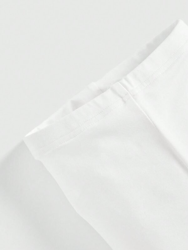 Pantalon long uni élastique – Image 4