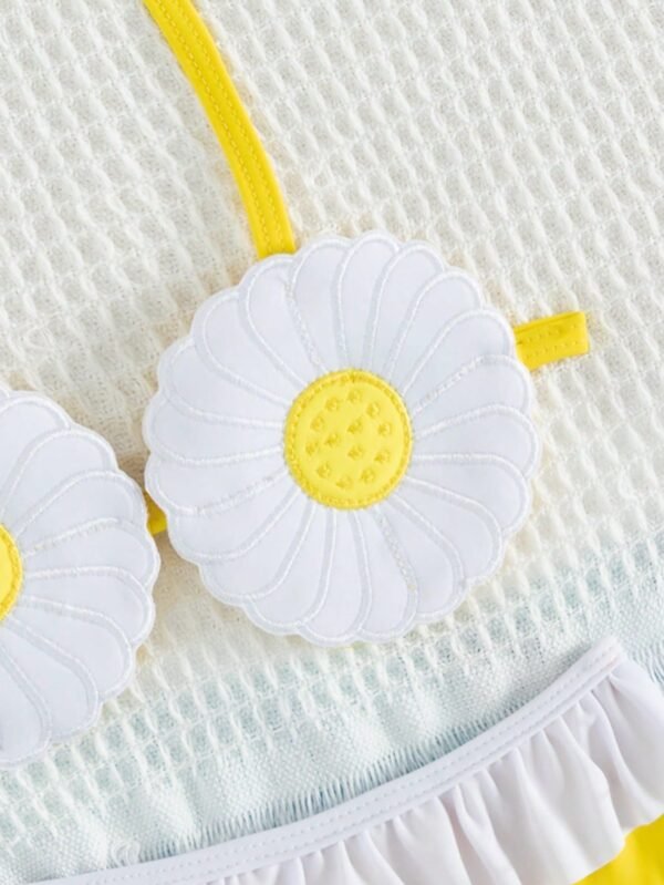 Top plage volants floral – Image 3