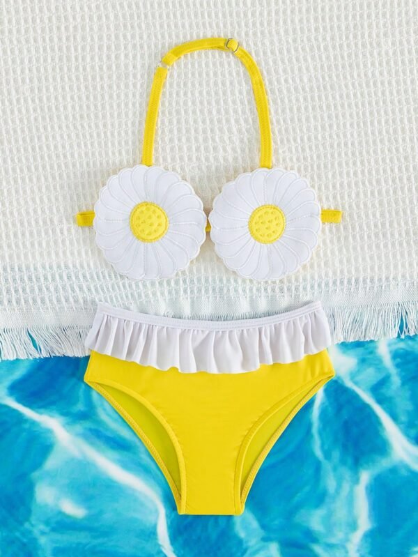 Top plage volants floral – Image 5