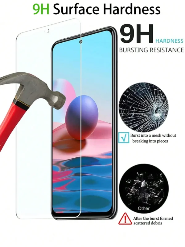 3 pcs verre HD Redmi – Image 2
