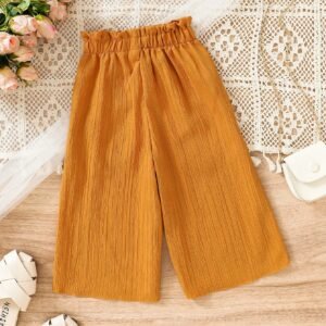 Pantalon large nœud papillon