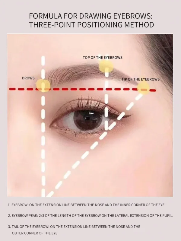 8 pcs pochoirs sourcils réutilisables – Image 8