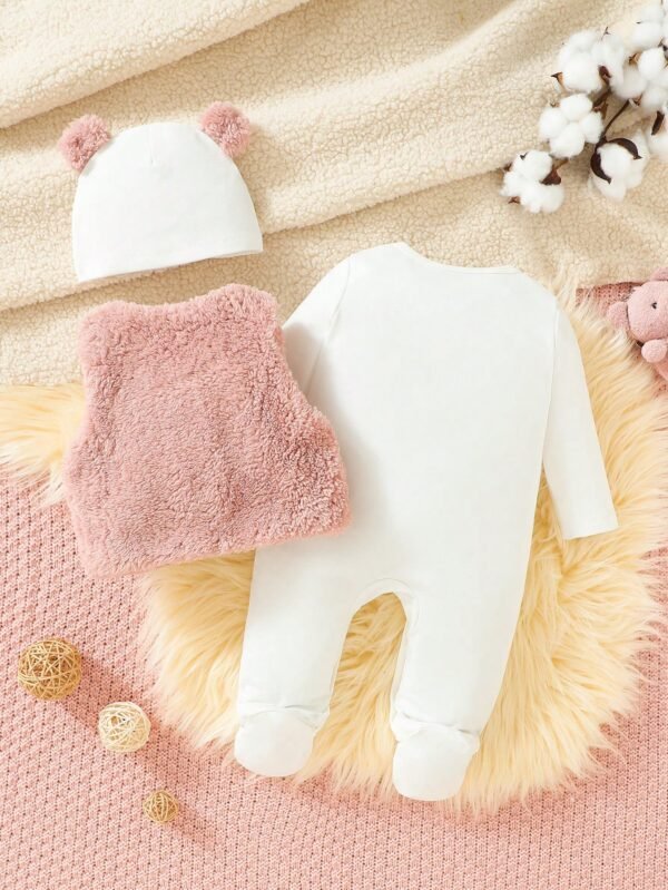 3 pcs veste ourson maison – Image 2
