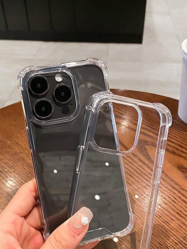 Coque transparente anti-chute luxe – Image 10