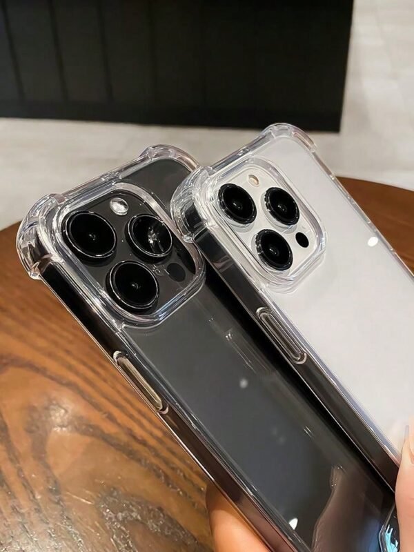 Coque transparente anti-chute luxe – Image 9
