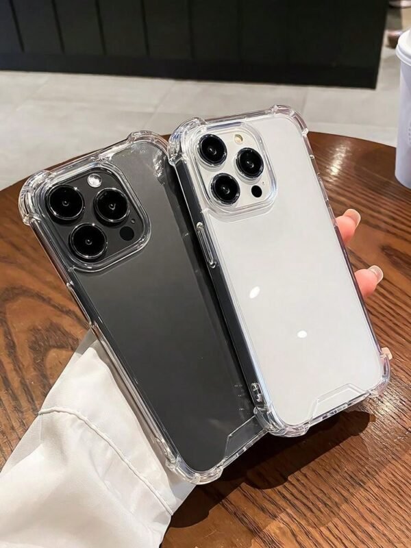 Coque transparente anti-chute luxe – Image 11