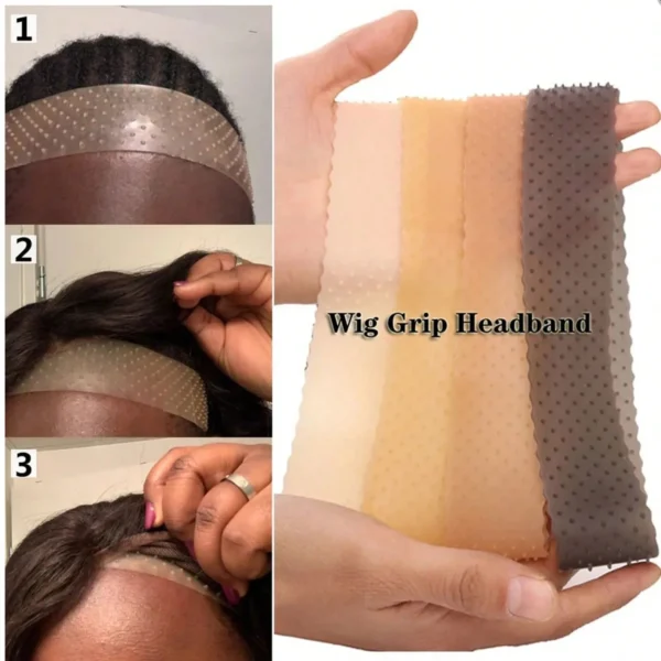 1 pcs bandeau silicone antidérapant