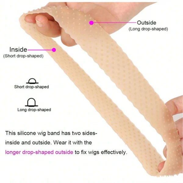 1 pcs bandeau silicone antidérapant – Image 4