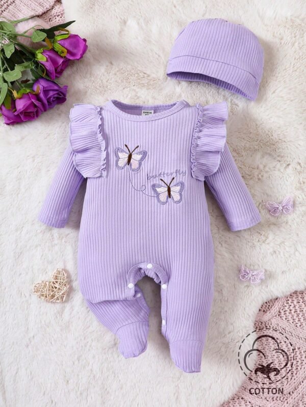 3 pcs pyjama papillon chapeau