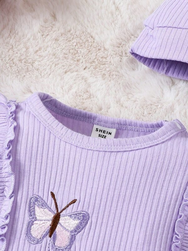 3 pcs pyjama papillon chapeau – Image 3