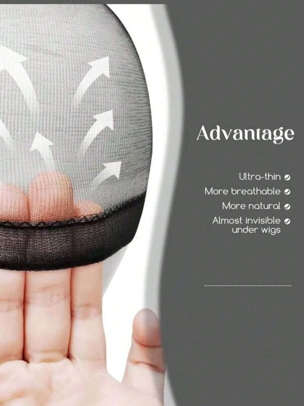 12 pcs bonnets perruque collants – Image 3