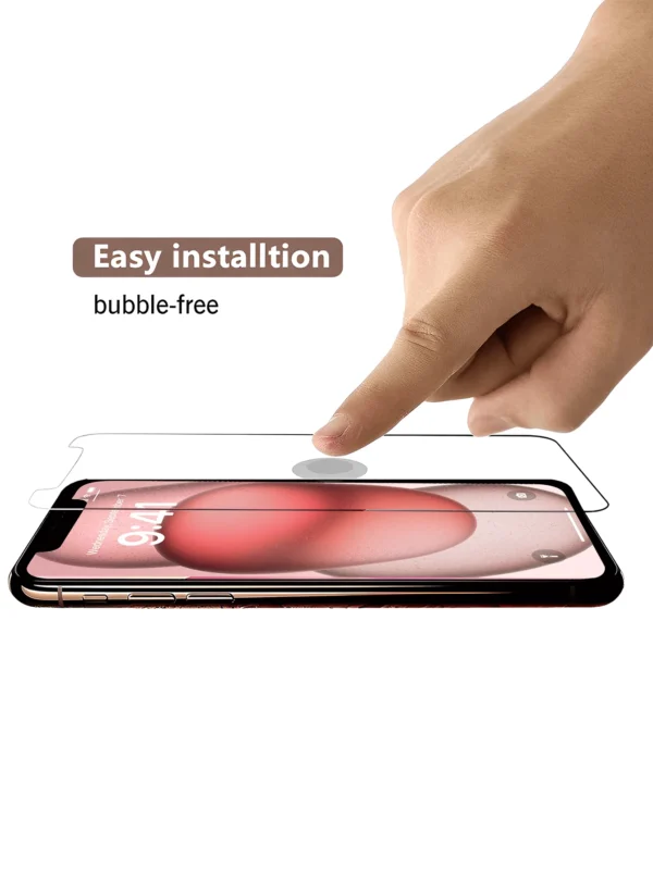 3 pcs verre iPhone 13 – Image 4