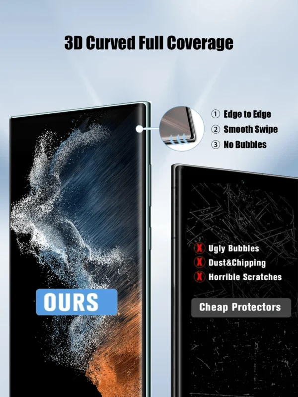 2 pièces verre incurvé Samsung – Image 4