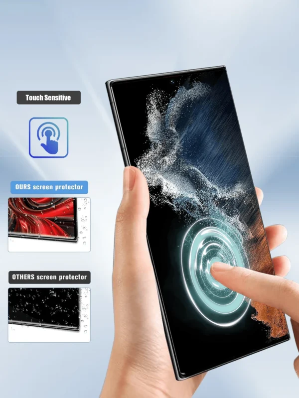 2 pièces verre incurvé Samsung – Image 2