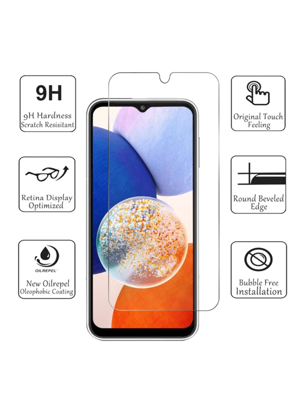 4 pcs verre Galaxy HD – Image 4