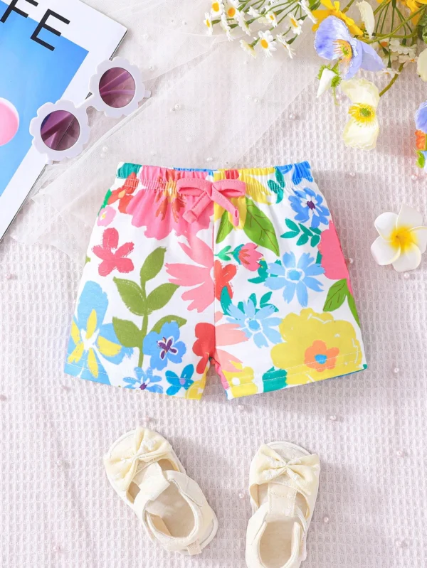3 pcs shorts dopamine fleuris – Image 8
