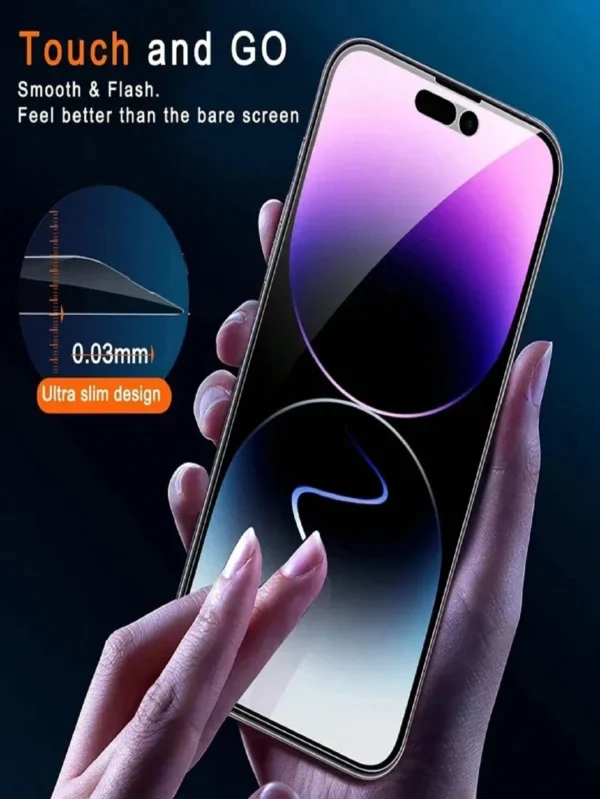 2 pcs verre privé iPhone – Image 5