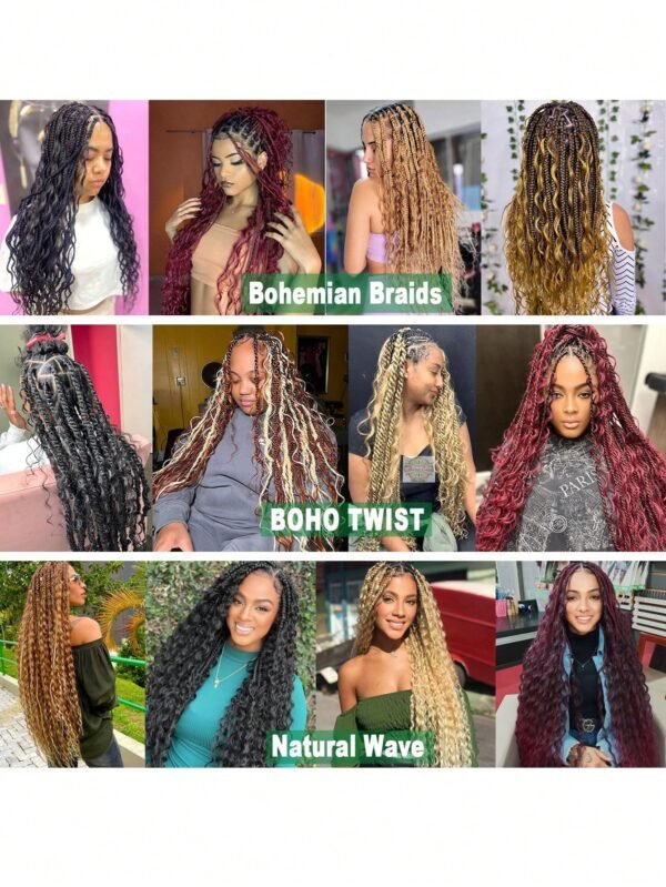 Cheveux tressés crochets 20-30 – Image 8