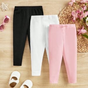 3 pcs pantalons cœur minimaliste