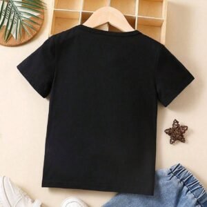 T-shirt manches courtes cœur bébé