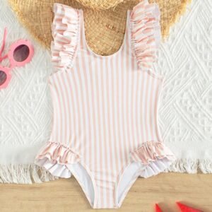 Body maillot bain volants
