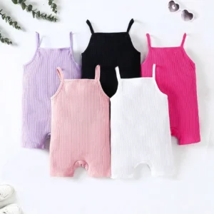 5 pcs combinaisons tricot uni