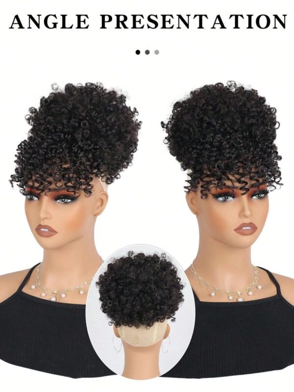 Queue cheval afro bouffante – Image 3