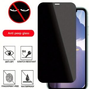 1 pc verre privé iPhone