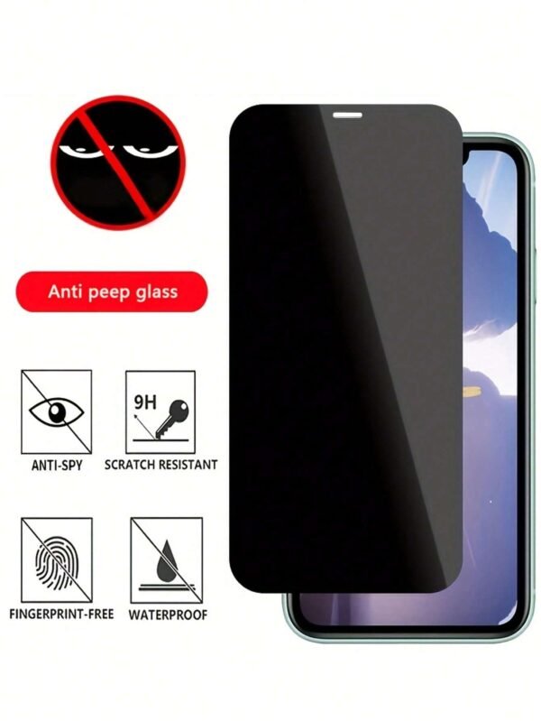 1 pc verre privé iPhone