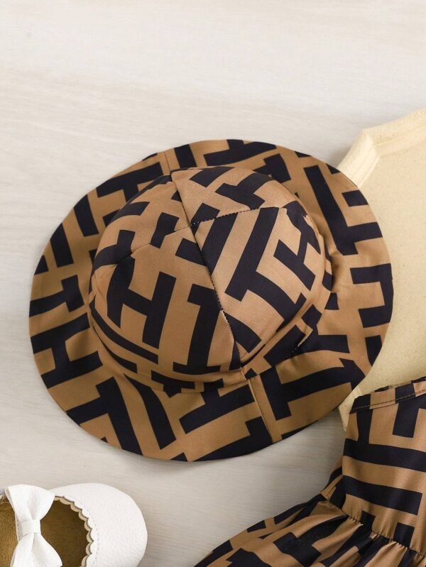 Ensemble 2 pcs robe patchwork bébé – Image 3