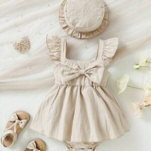Robe ligne A manches