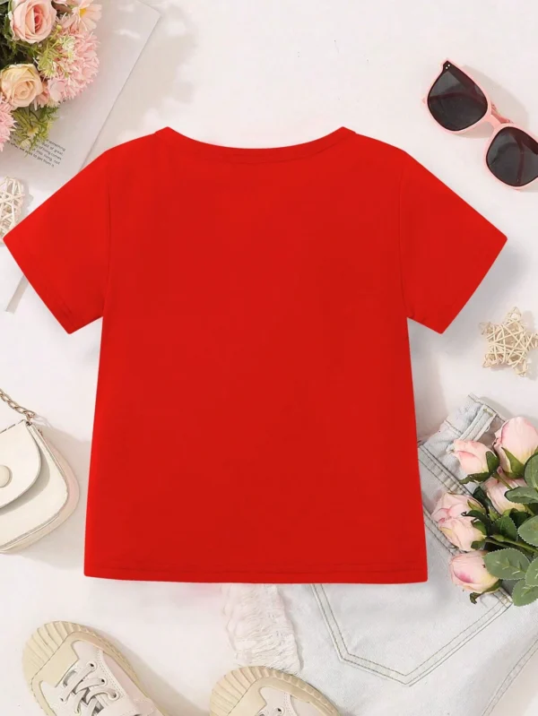 T-shirt cœur imprimé – Image 2