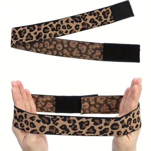 1 pc bande élastique léopard – Image 10